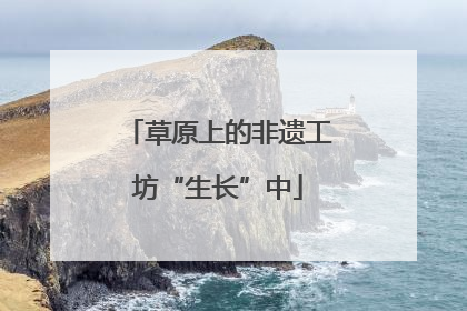 草原上的非遗工坊“生长”中